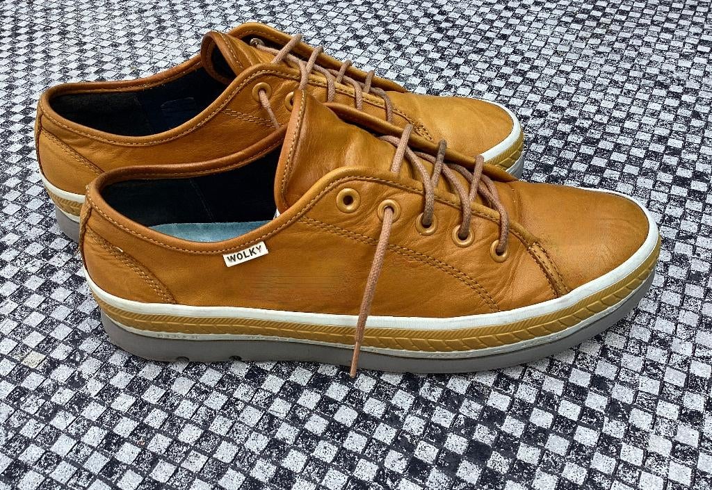 Wolky's maat 41, oker., Wolky, Overige kleuren, Ophalen of Verzenden, Sneakers of Gympen