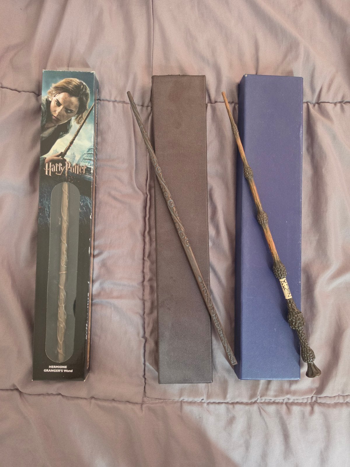 Harry Potter Toverstokken: Dumbledore Hermelien Ron Sirius, Ophalen of Verzenden, Zo goed als nieuw, Replica