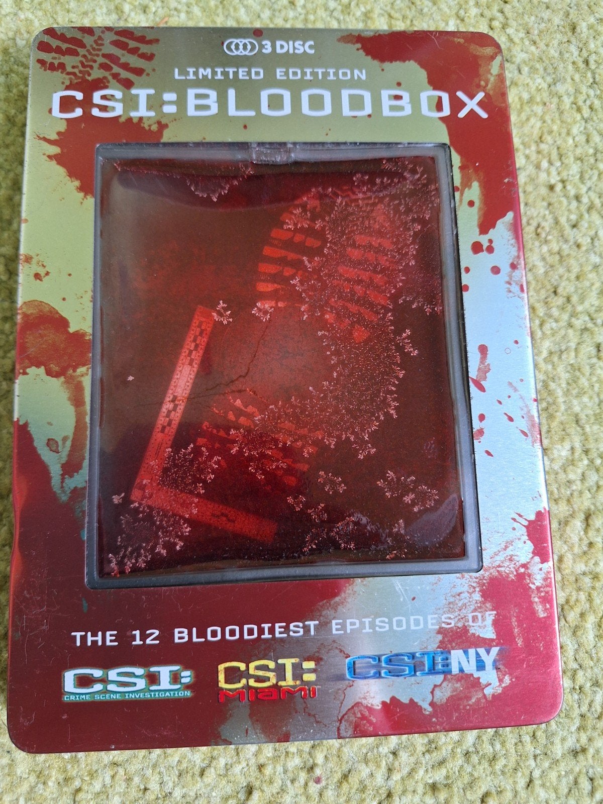 CSI: Bloodbox limited edition, Engels, Nederlands, Ophalen of Verzenden, Zo goed als nieuw