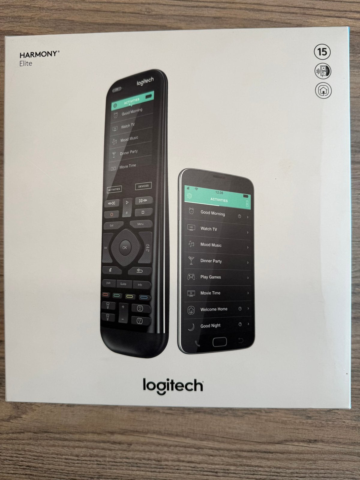Logitech Harmony Elite compleet in originele verpakking, Game console, Gebruikt, Universeel, Ophalen of Verzenden