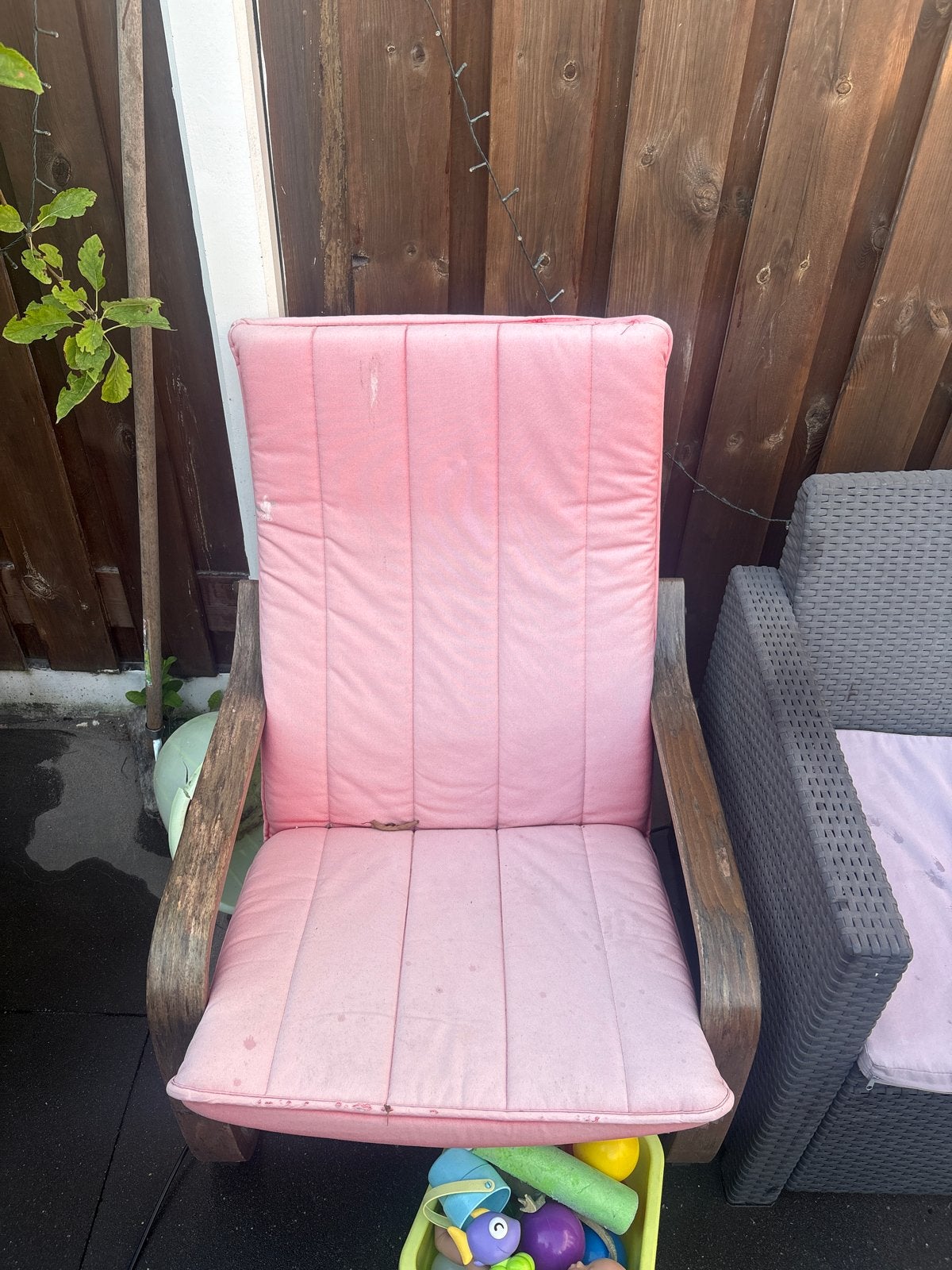 Garden chairs, 2 zitplaatsen, Ophalen of Verzenden, Zo goed als nieuw, Tuinset