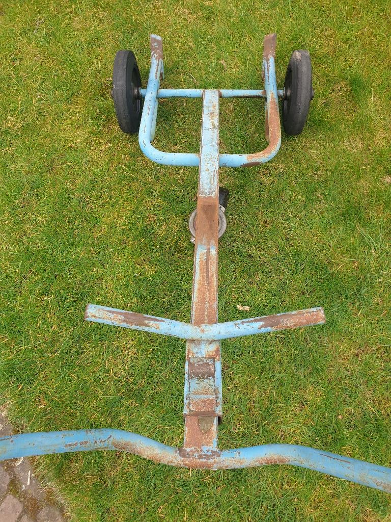 steekwagen, 100 liter of meer, Ophalen of Verzenden, Gebruikt, Steekwagen