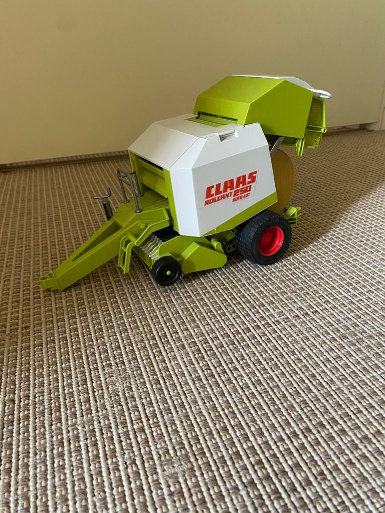Bruder Claas Rollant 250 Roto Cut Balenpers Speelgoed, Ophalen, Zo goed als nieuw