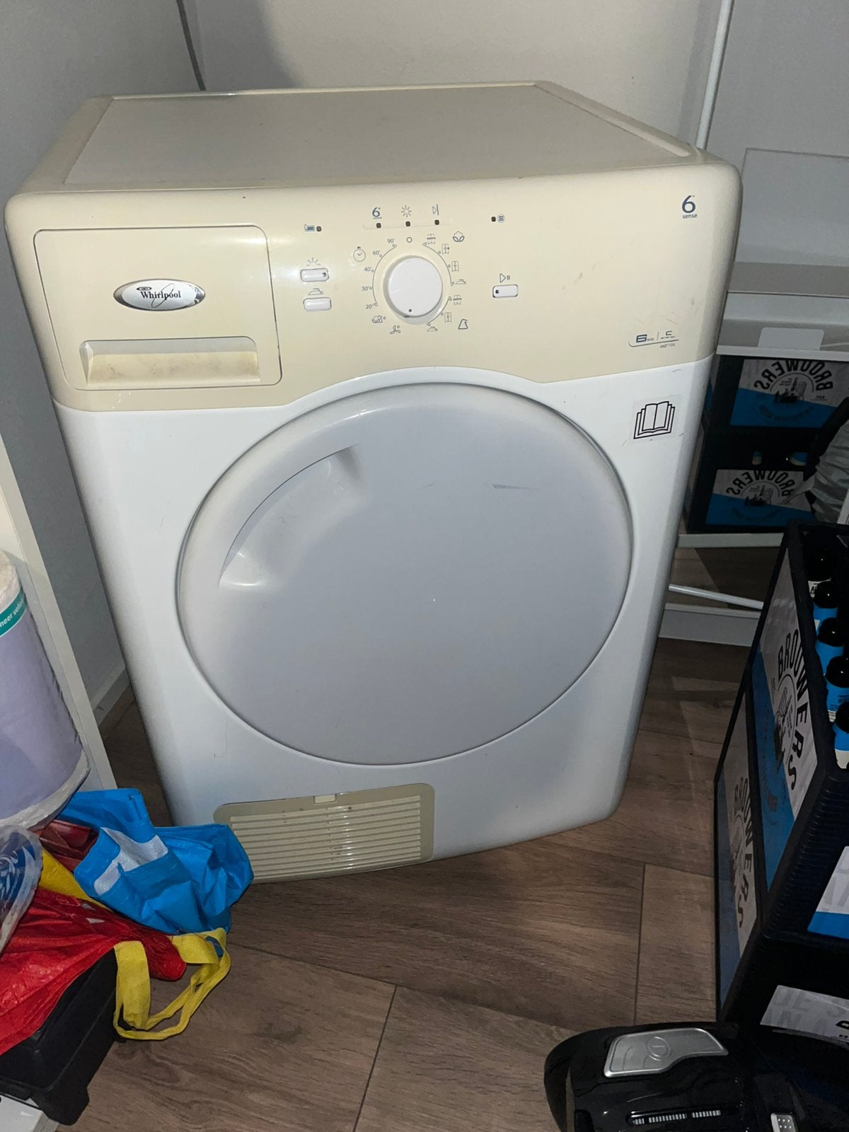 Whirpool 6 Sense Droger