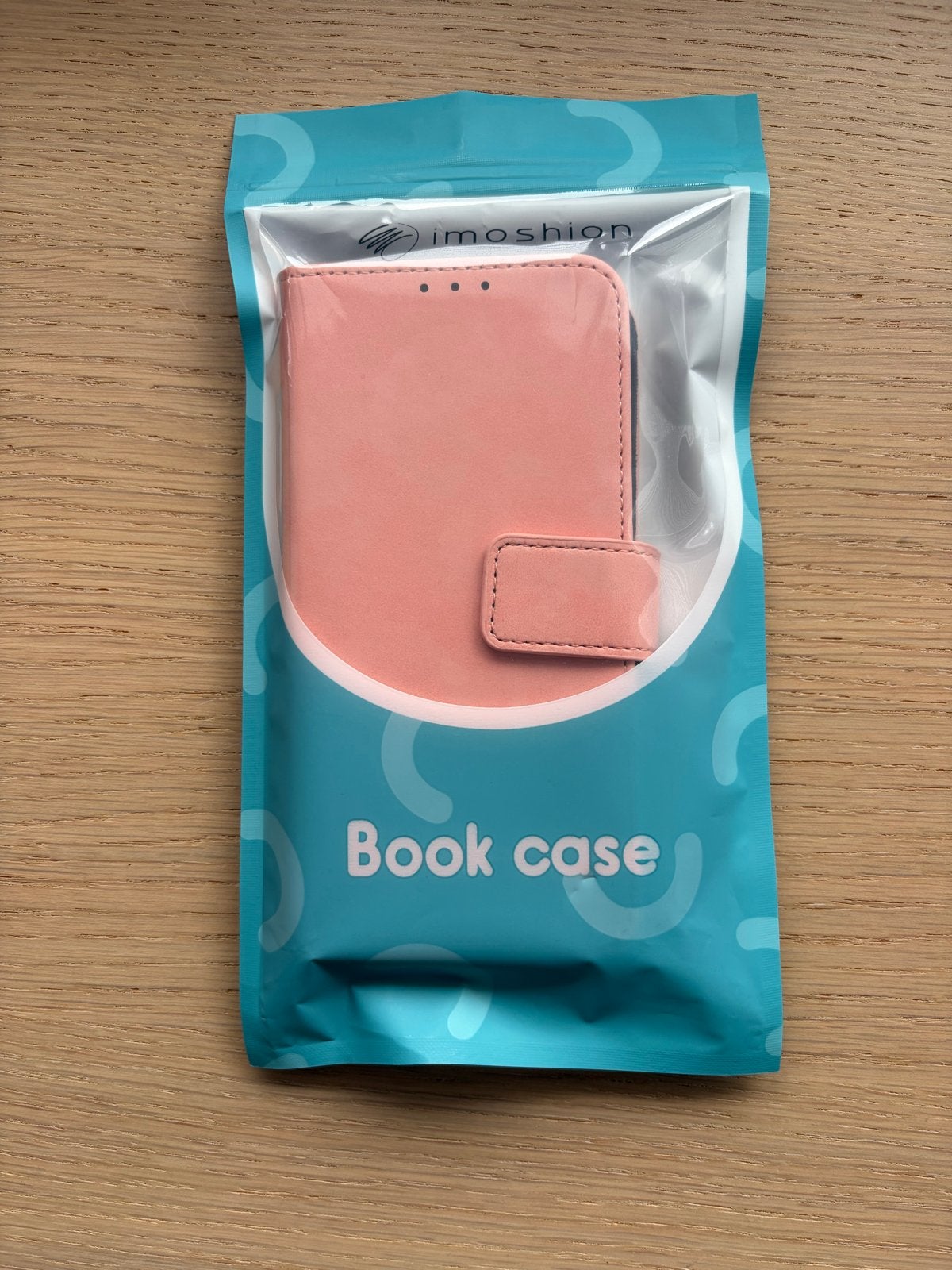 Roze Book Case Hoesje voor iPhone 12 - Nieuw in verpakking, Overige merken, Hoesje of Tasje, Ophalen of Verzenden, Zo goed als nieuw