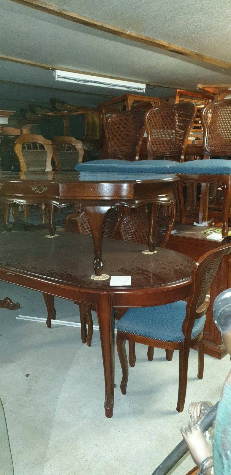 Kersenhouten Eettafel, Ophalen