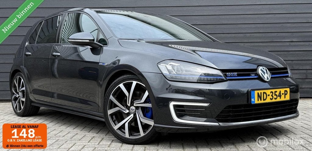 Volkswagen Golf 1.4 TSI GTE Connected Navi+/Leder/LED/Clima/, Auto's, Volkswagen, Gebruikt, 4 cilinders, Met garantie (alle), Zwart