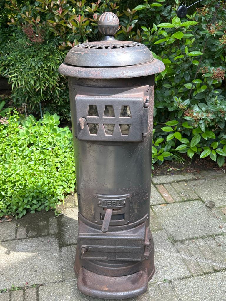 Antieke DEBA Kolen/houtkachel - Jaren ongebruikt, Antiek en Kunst, Ophalen