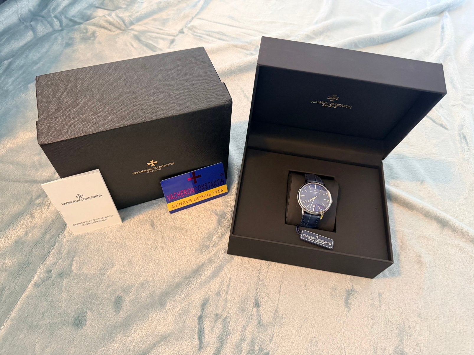 Vacheron Constantin Compleet met doos papieren, Verzenden, Overige materialen, Overige typen
