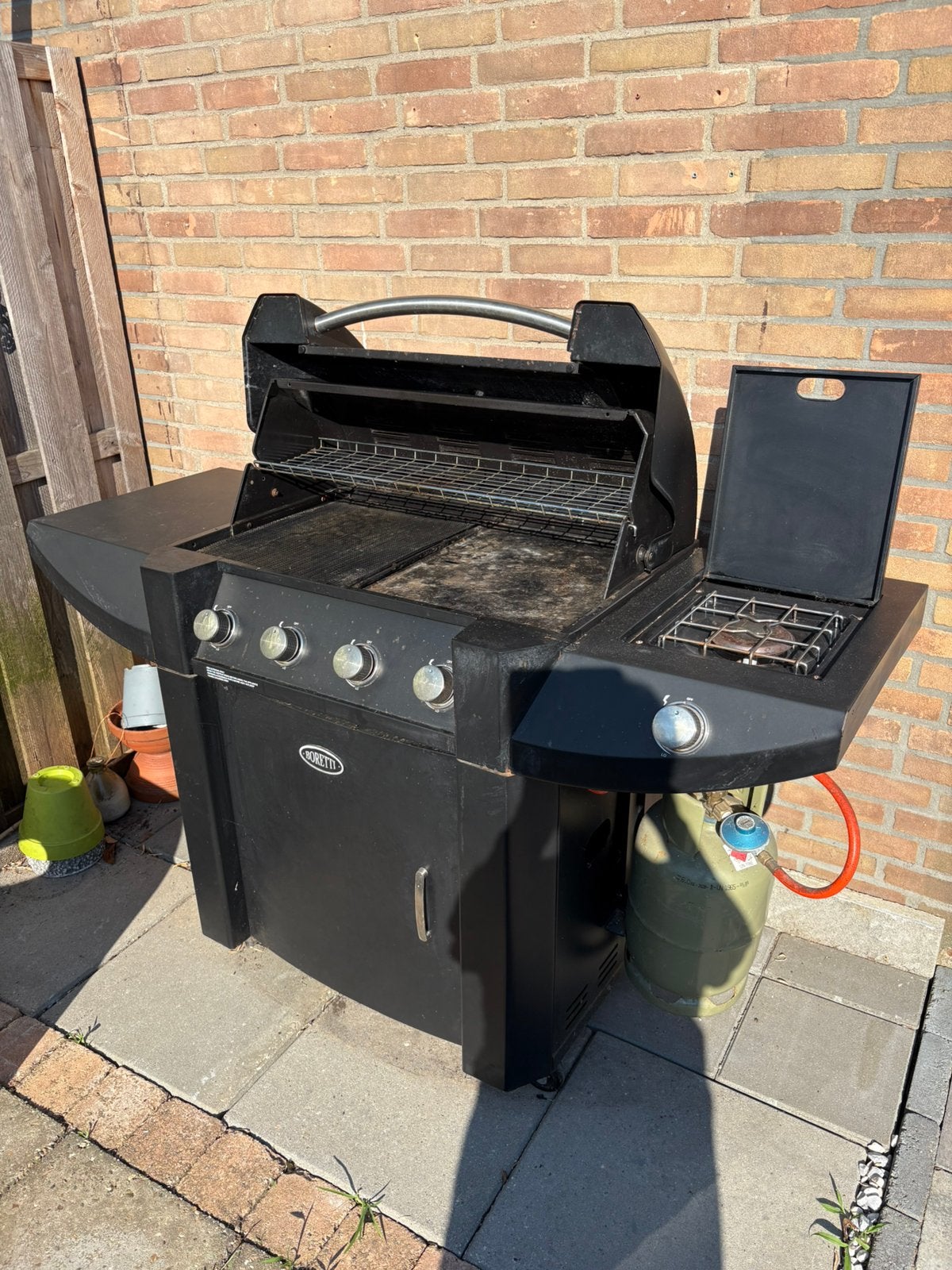 Bbq te koop merk Boretti, Ophalen, Gebruikt