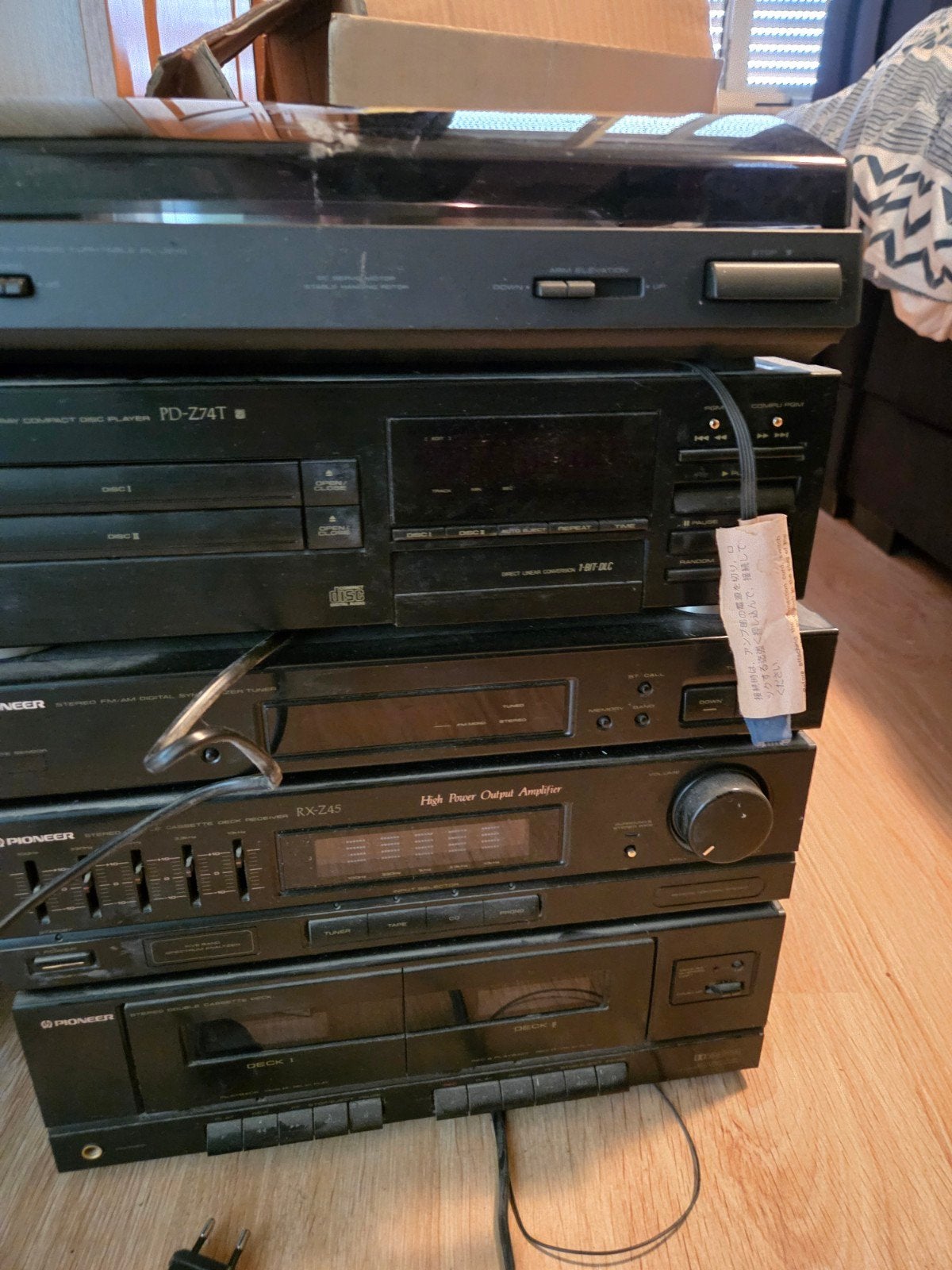 Pioneer Stereo Set met Speakers - Vintage Audio, Ophalen, Gebruikt, Losse componenten, Tuner of Radio