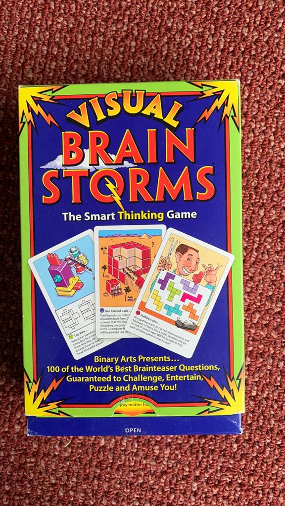 Visual Brain Storms Smart game Engelstalig, Ophalen of Verzenden, Zo goed als nieuw