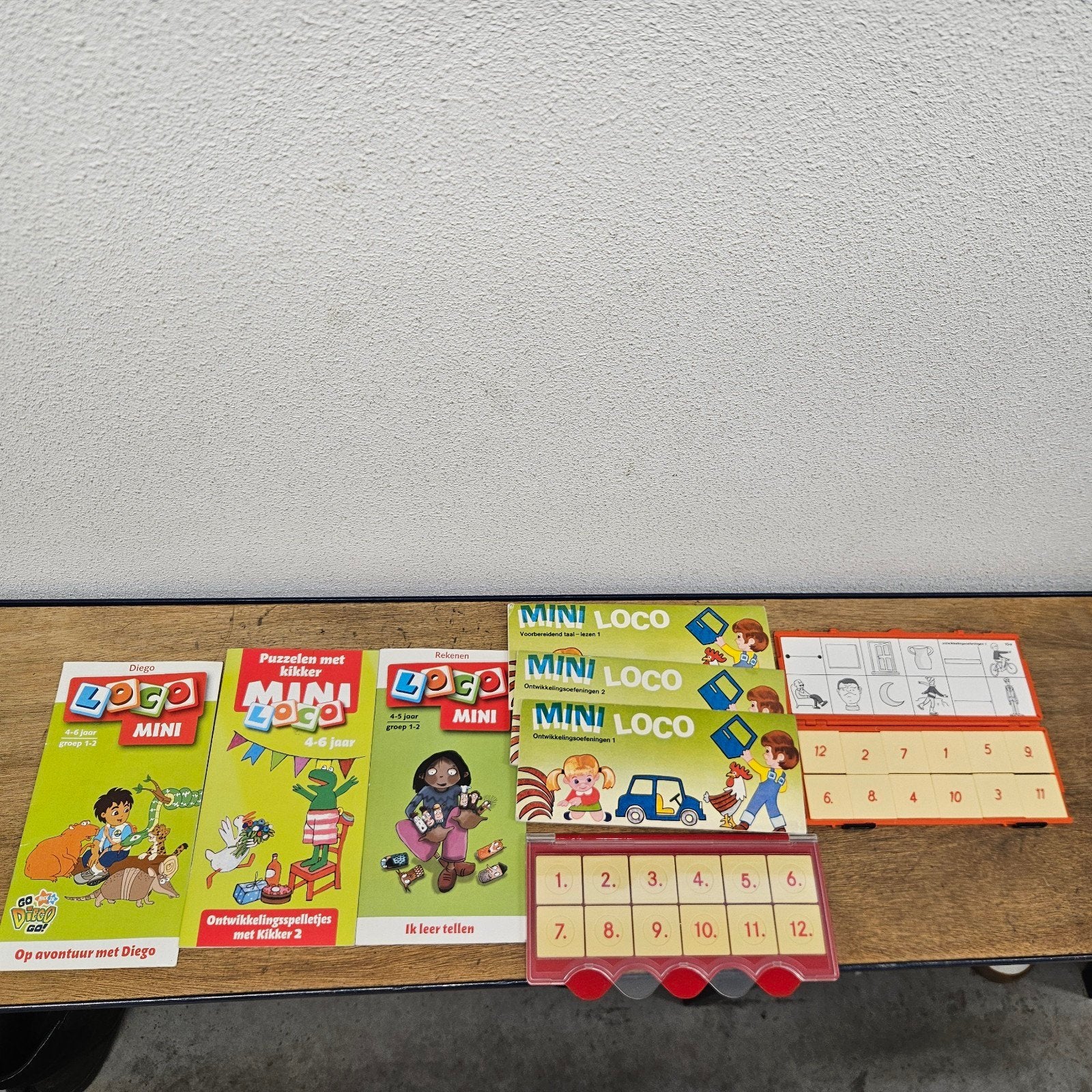 Mini Loco Educatieve Spellen Set - 4-6 jaar, Kinderen en Baby's, Speelgoed | Educatief en Creatief, Ophalen, Gebruikt, Taal en Lezen