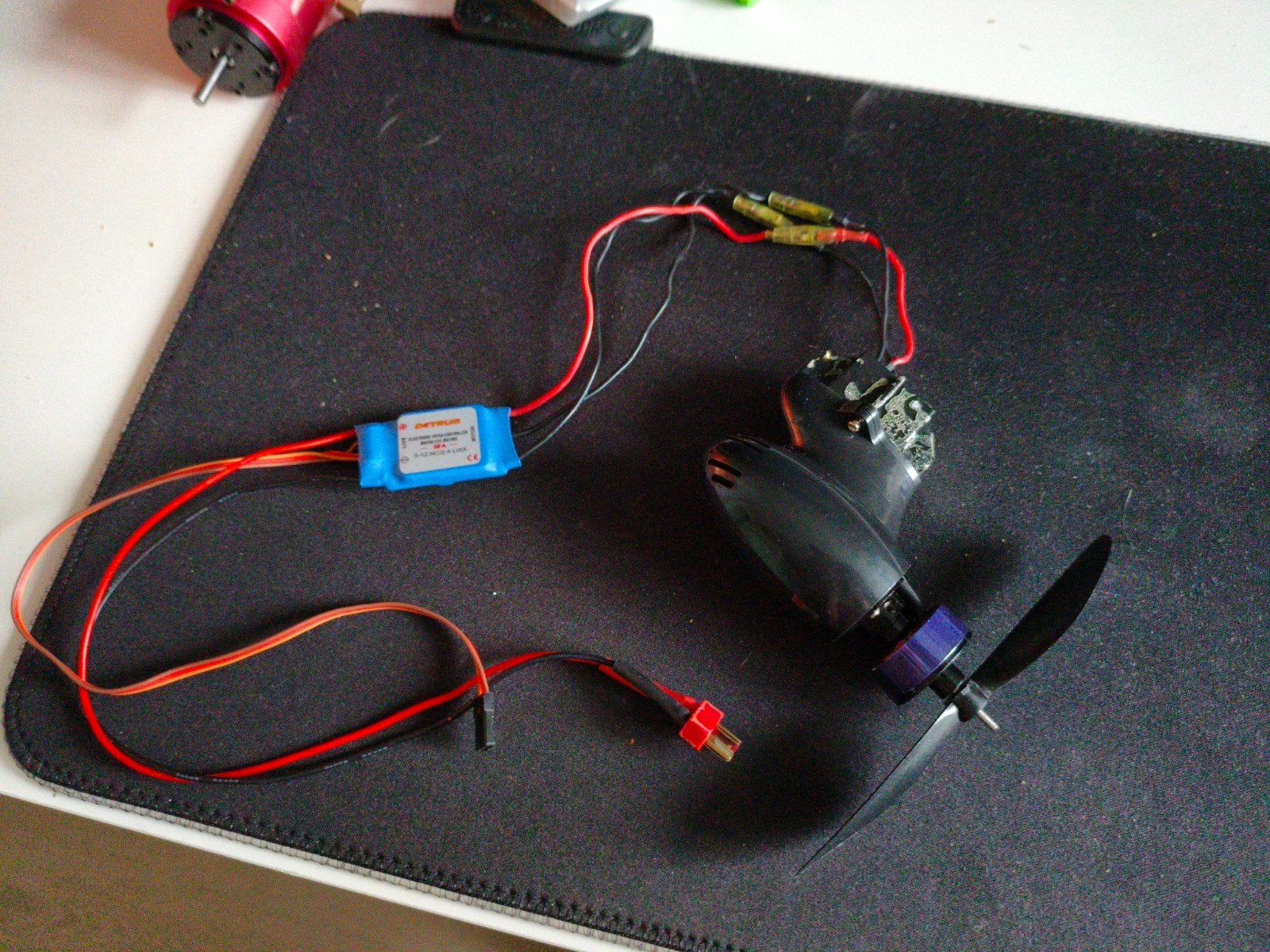rc (esc) regelaar brushless motor, Ophalen of Verzenden, Zo goed als nieuw, Elektro, RTF (Ready to Fly)