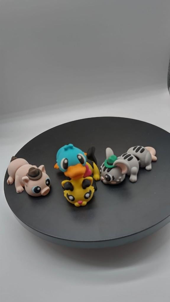 Schattige Flexi Diertjes–Actie:4 voor €10! of ontwerp zelf!, Diversen, Info@koerstechdesign.nl, Koers Design, Nieuw, Ophalen of Verzenden