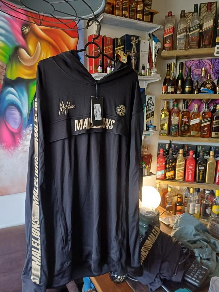 Malelions Trainingspak 6XL Zwart - Nieuw met kaartje, Ophalen of Verzenden