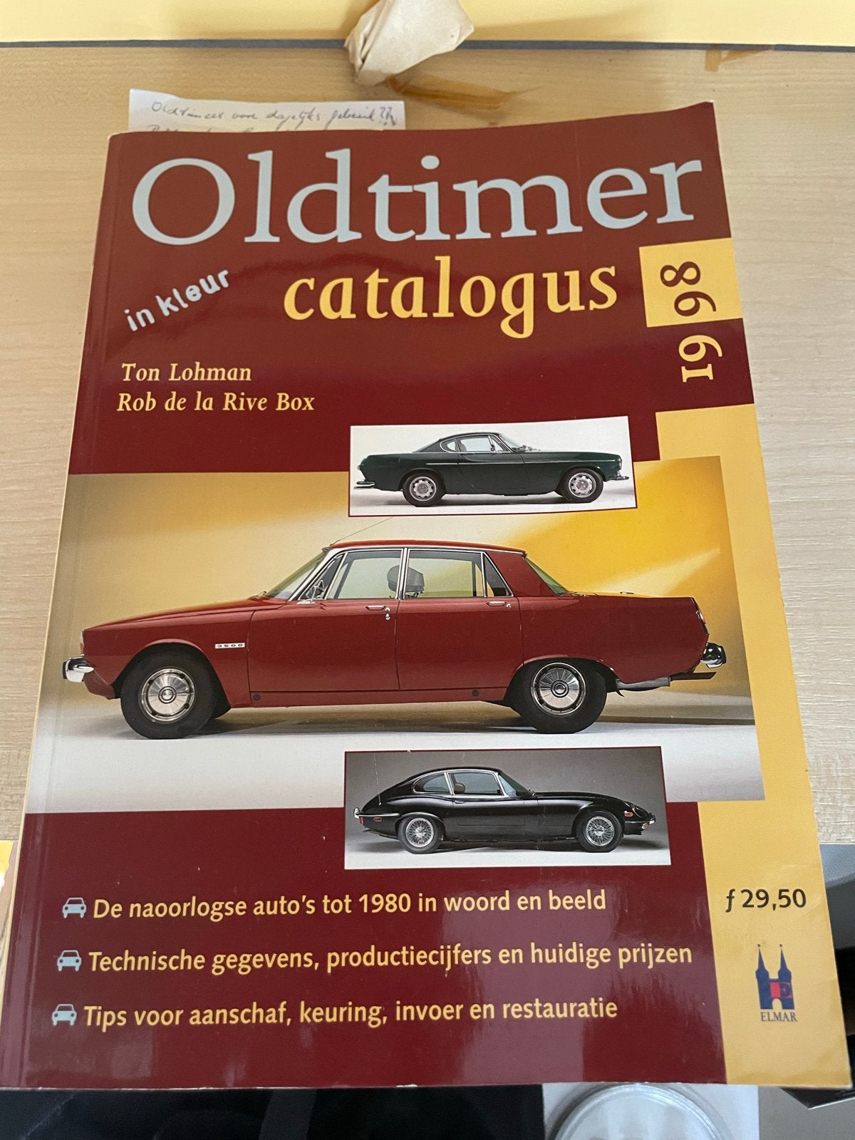 Oldtimer in kleur catalogus 1998 - Ton Lohman, Ophalen of Verzenden, Gelezen, Algemeen