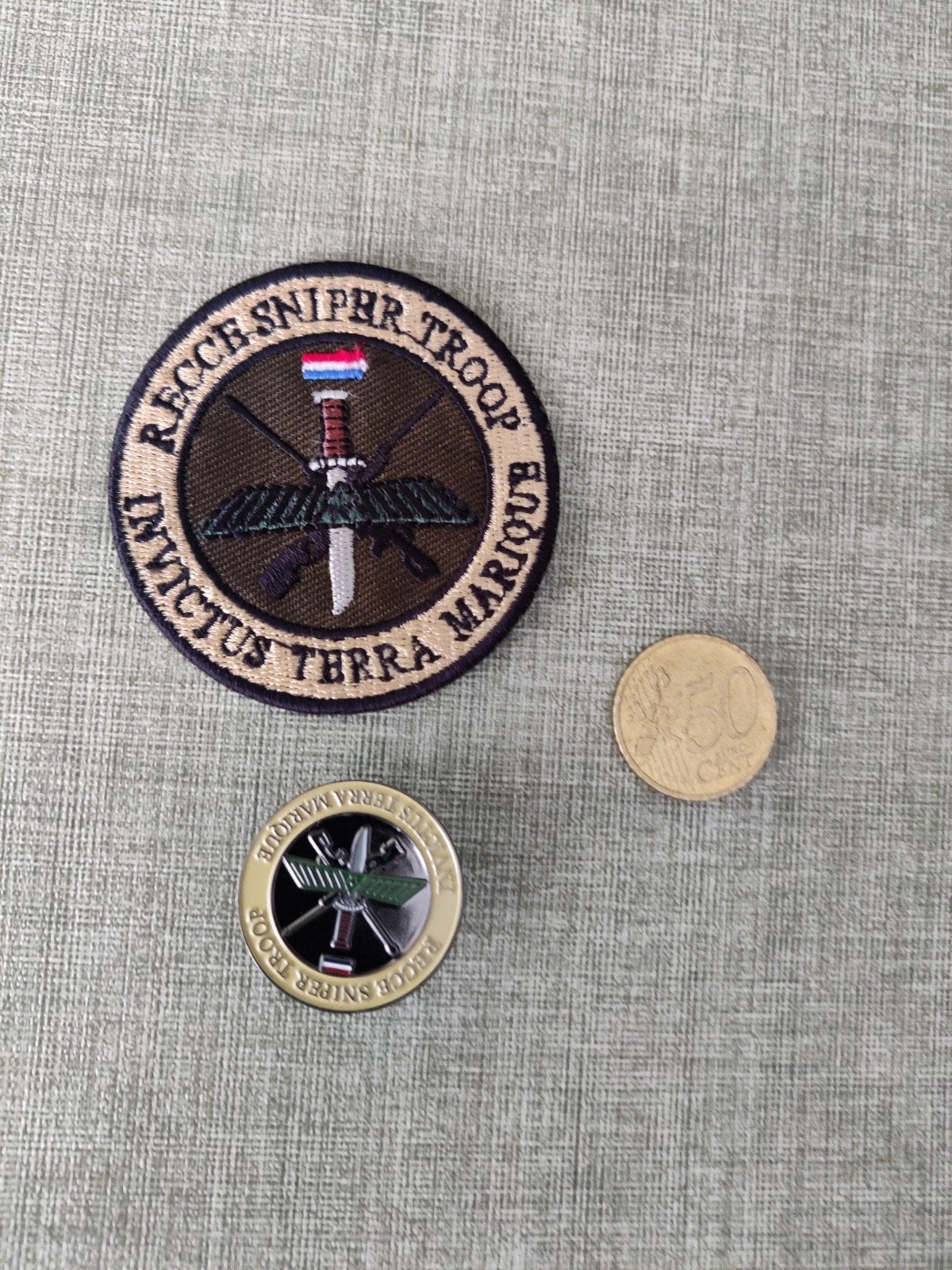 Sniper setje, Verzenden, Landmacht, Nederland, Embleem of Badge