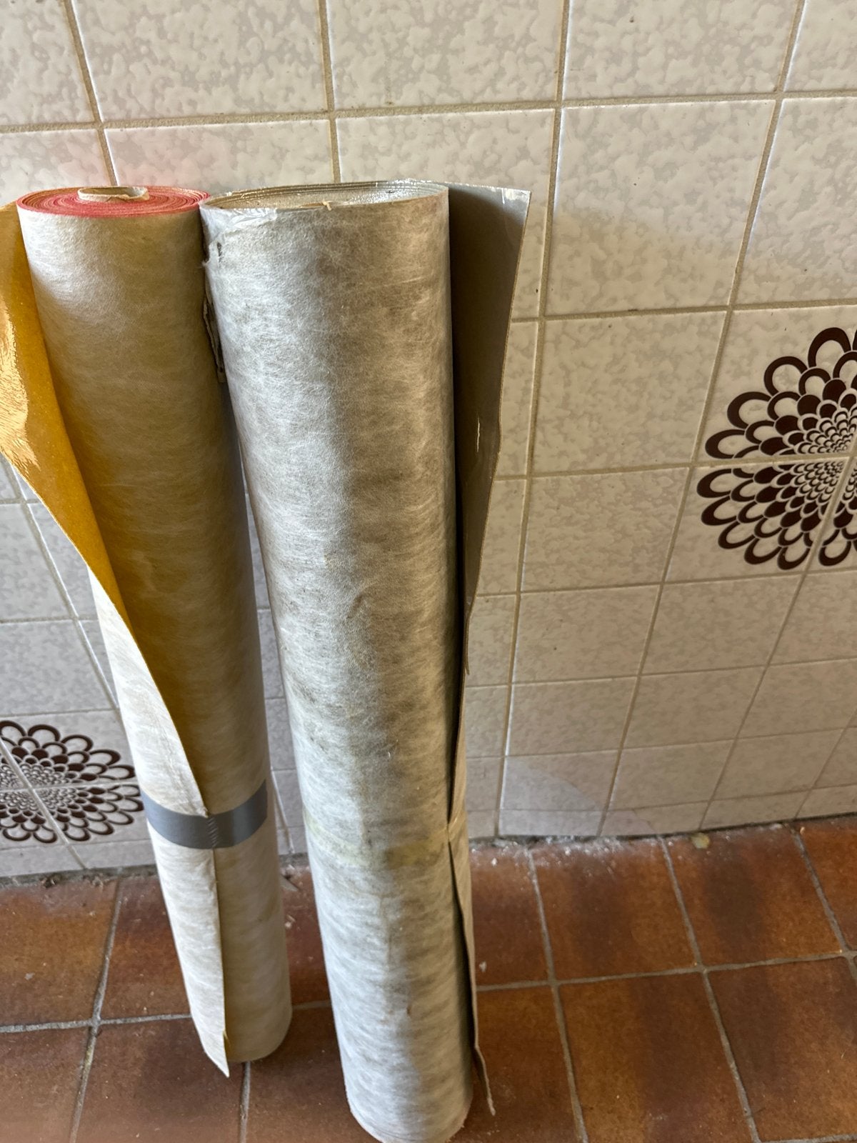 Ondervloer rollen voor laminaat of parket, Overige materialen, Gebruikt, Overige typen, 10 m² of meer