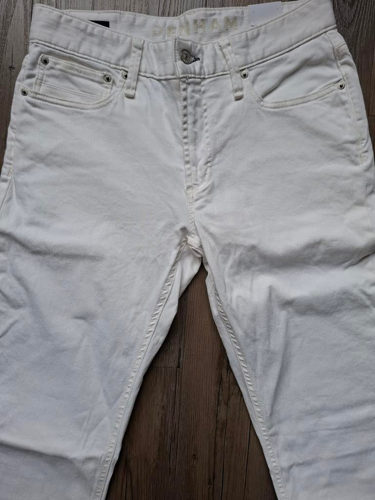 DENHAM Razor slimfit jeans W31 L34, Wit, Nieuw, W32 (confectie 46) of kleiner, Ophalen of Verzenden