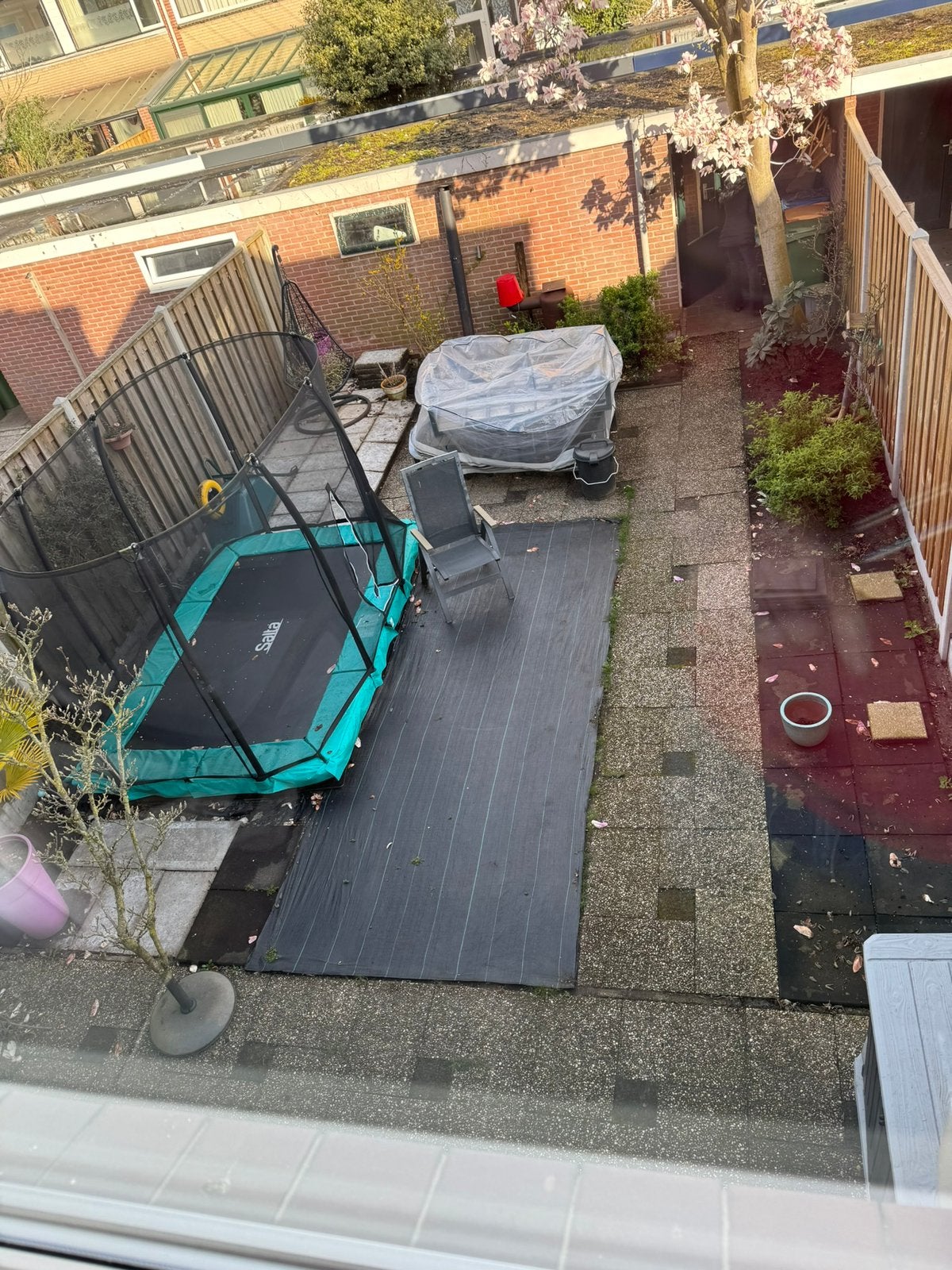 Grindtegels GRATIS 35 m2, Tuin en Terras, Ophalen, Gebruikt