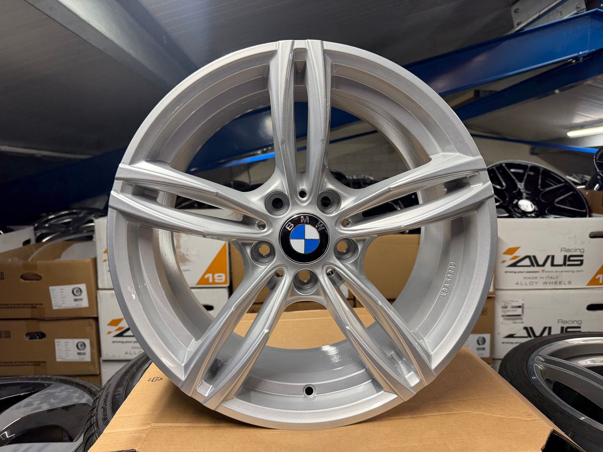 NIEUW 18inch BMW M3/M4 Style Breedset Velgen! 5x120 E90 F30, 18 inch, -, -, Banden en Velgen