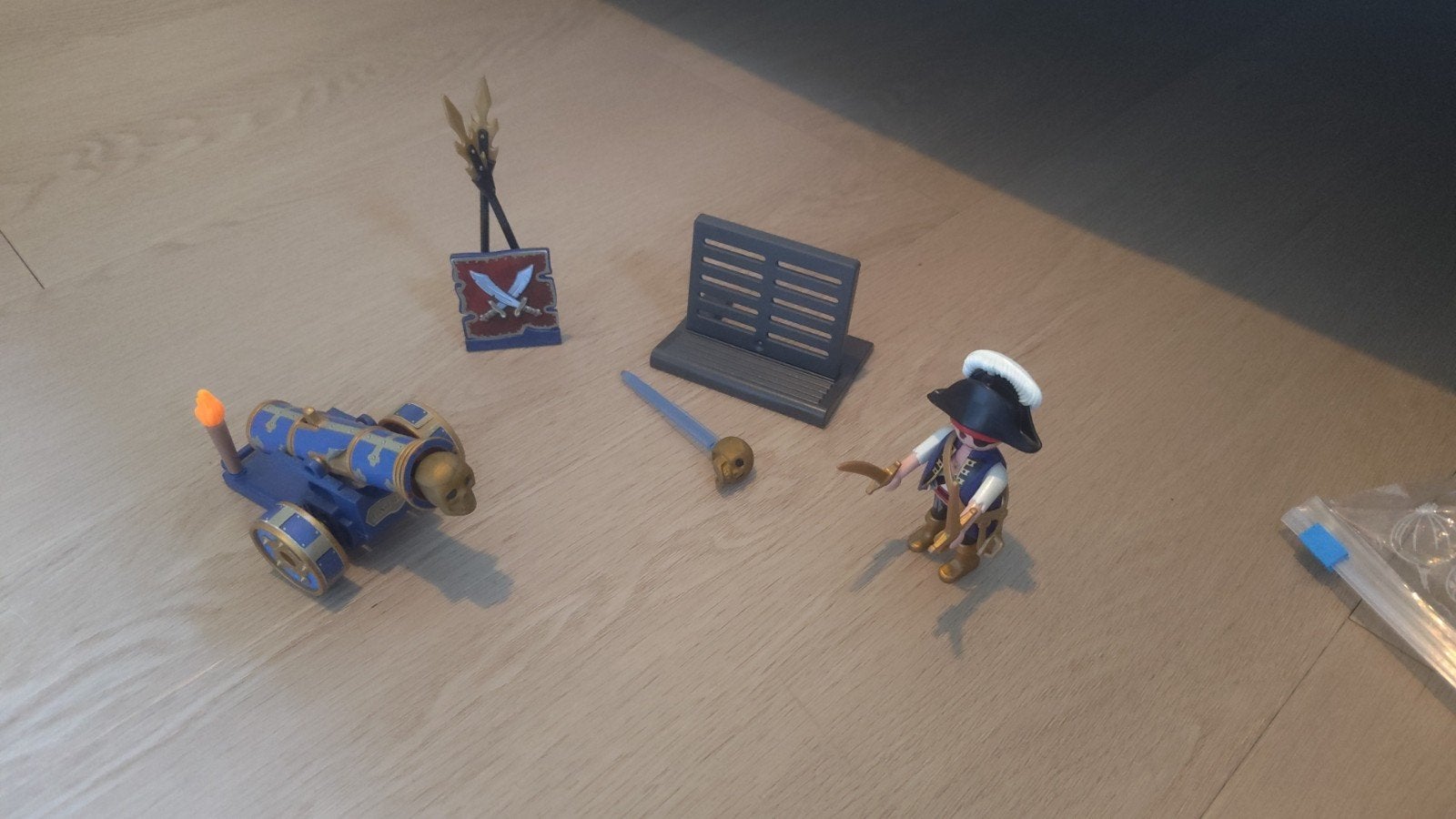 Playmobil Piraat met kanon en doelwit, Ophalen of Verzenden
