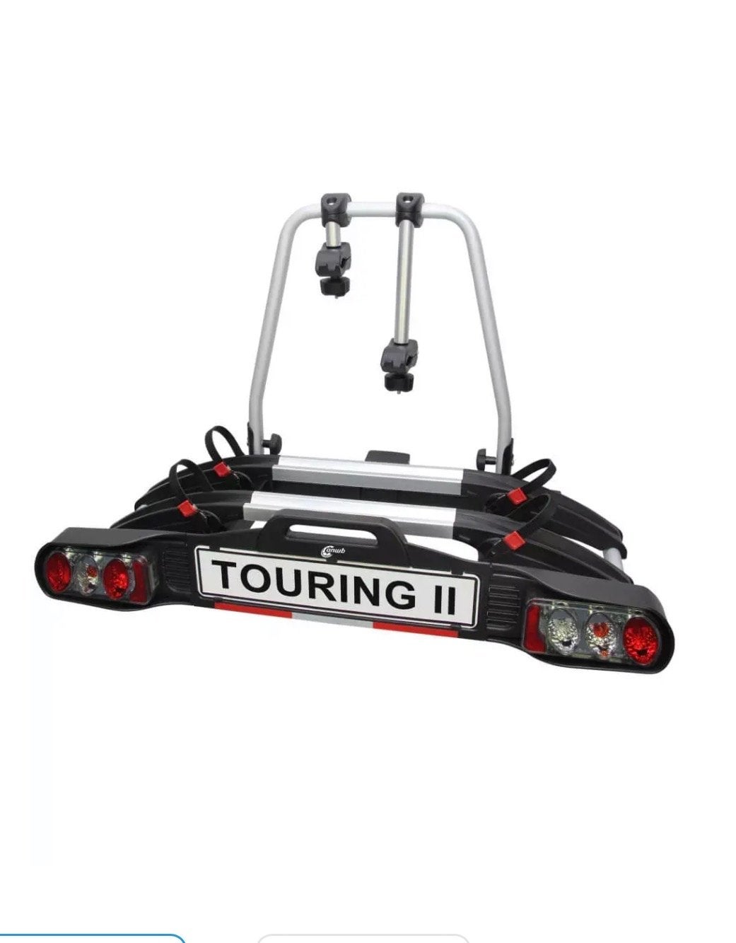 Fietsendrager Touring II voor 2 fietsen - Zo goed als nieuw, Auto diversen, Ophalen, Zo goed als nieuw, 2 fietsen, Trekhaakdrager