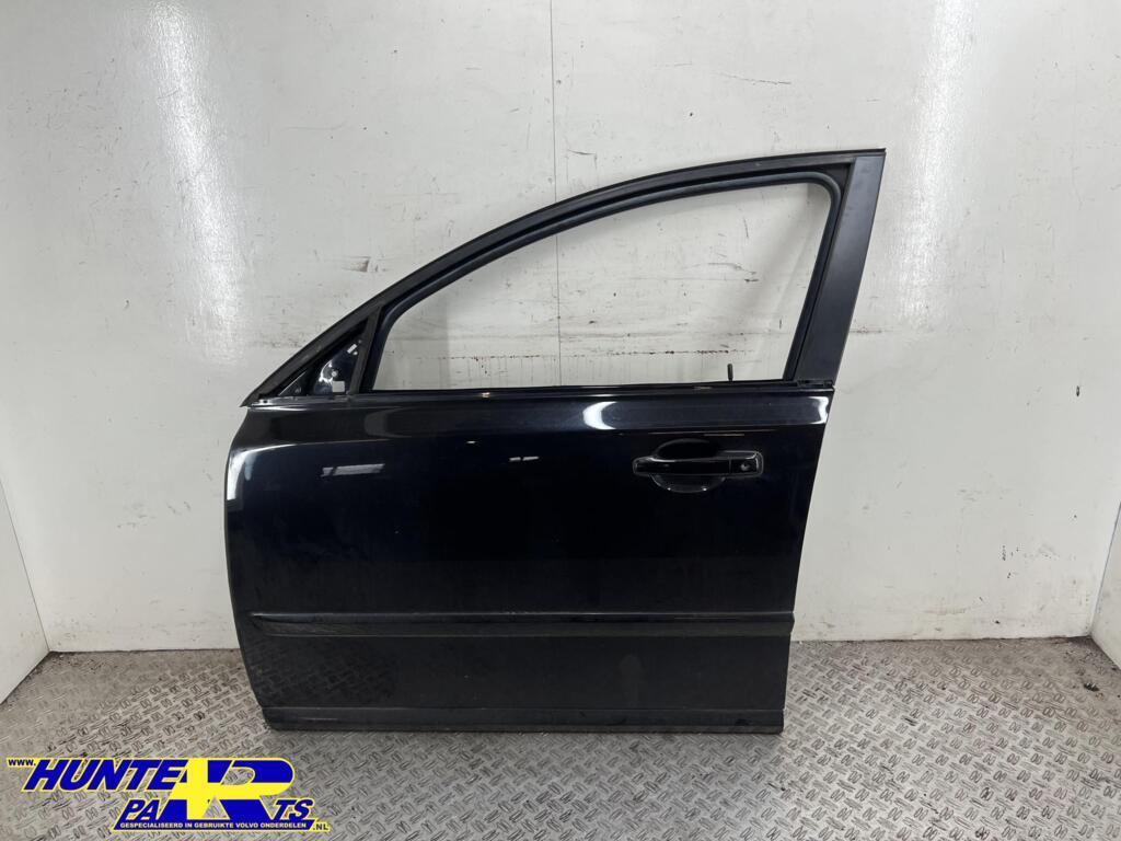 Portier linksvoor zwart 452-46 Volvo S40 II ('04-'12), Gebruikt, Deur, Voor, Ophalen of Verzenden