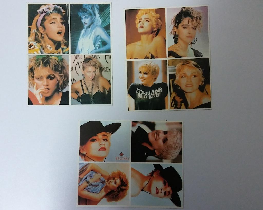 Madonna artiest vintage logo stickers stickervel, Verzenden, Zo goed als nieuw, Overige typen