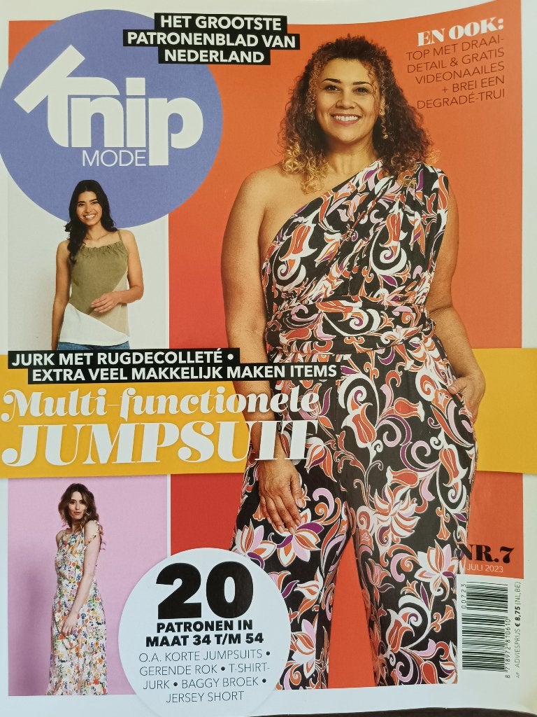 Knipmode juli 2023, Overige typen, Vrouw, Ophalen of Verzenden, Zo goed als nieuw