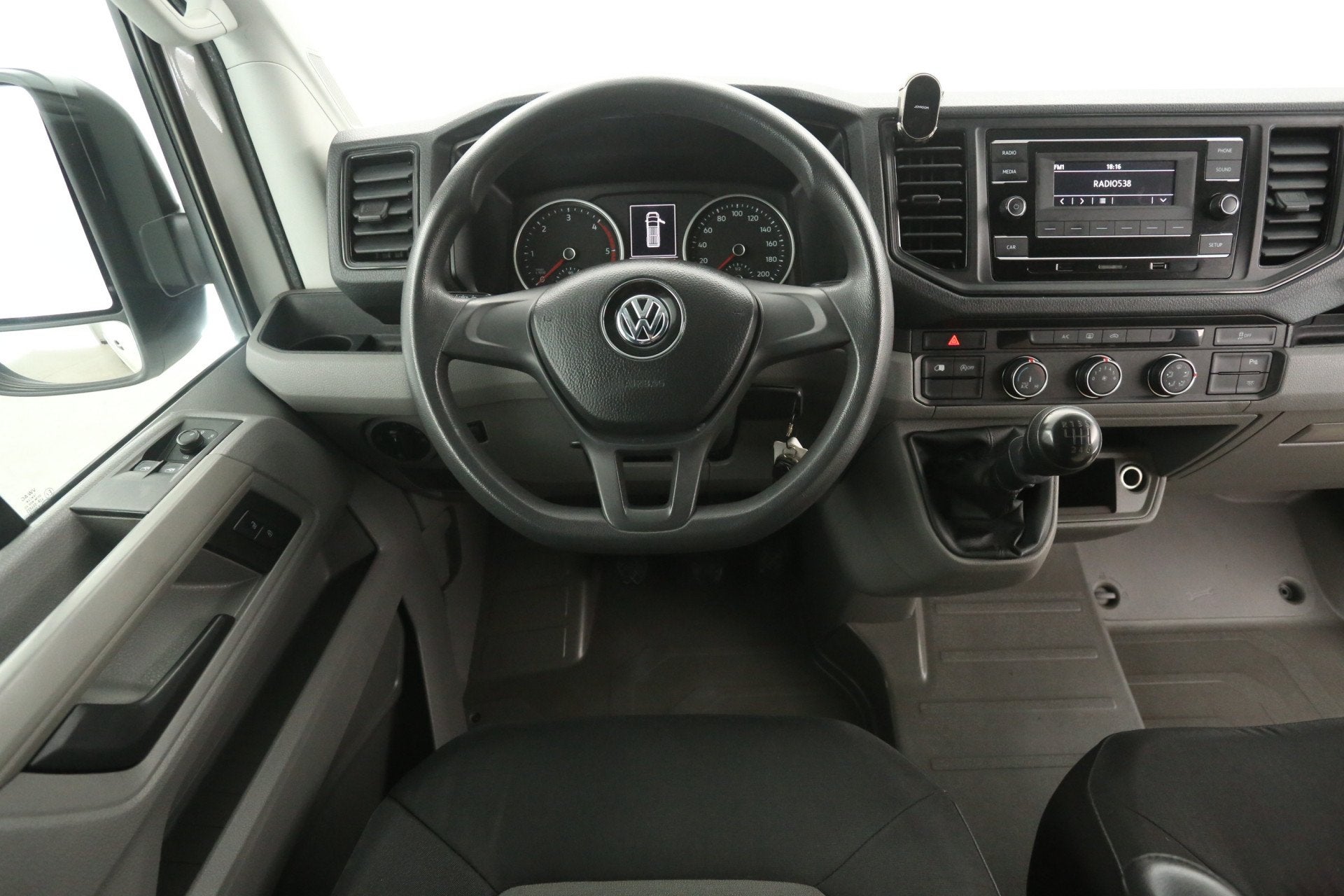 Volkswagen Crafter 2.0 TDI L3H3 140PK | Airco | Cruise | Par, Auto's, Stof, Gebruikt, Volkswagen, Wit