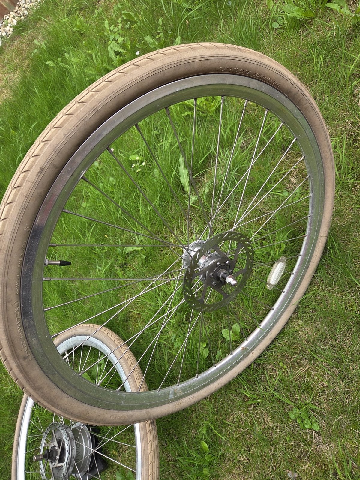 Veloretti Ivy One 28 inch voor- en achterwielset Bafang, Gebruikt, Aluminium, Ophalen, Elektrische fiets