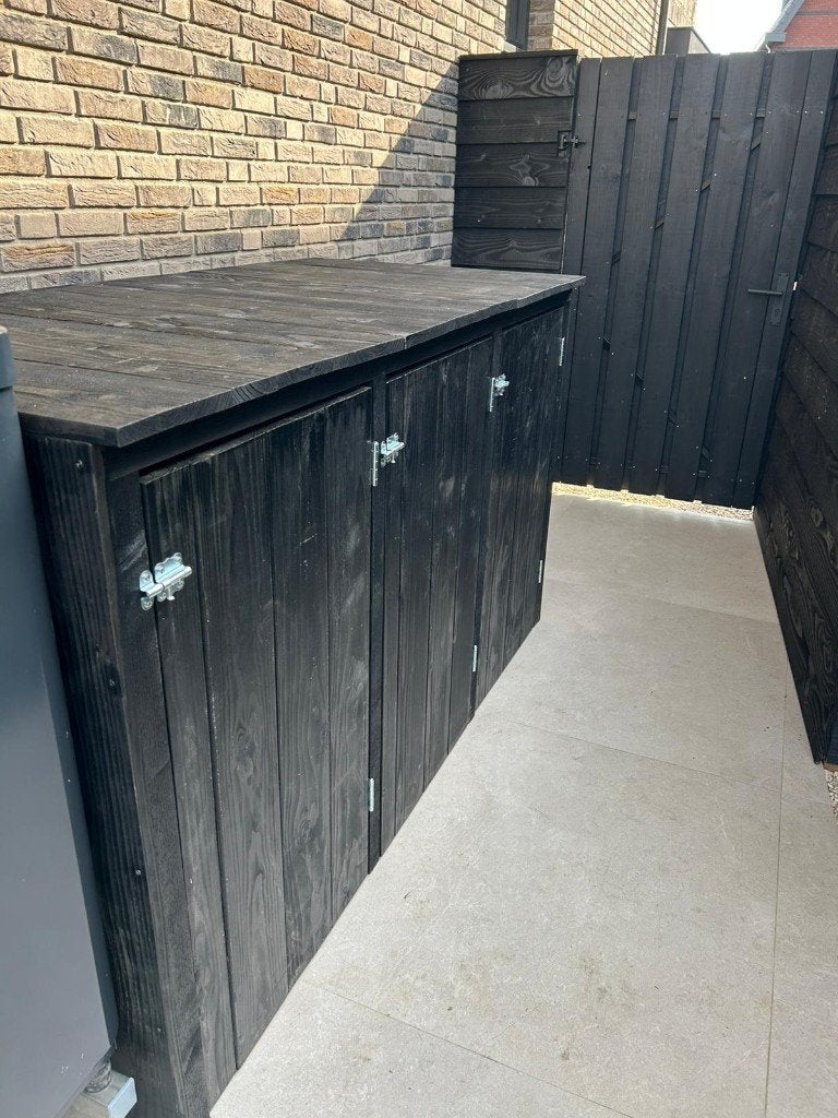 Douglas houten container ombouw, kliko hok, containerberging, Ophalen, Nieuw
