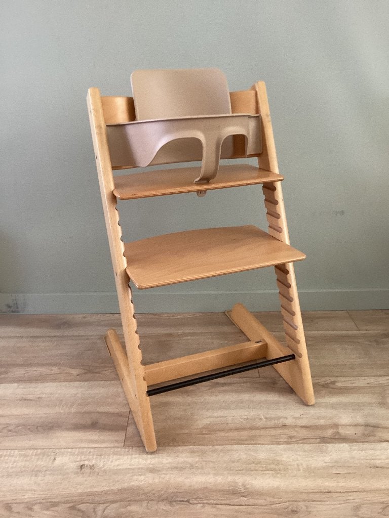 Stokke Tripp Trapp met Babyset, Ophalen, Zo goed als nieuw, Meegroeistoel