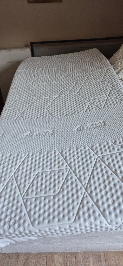 Topper, Huis en Inrichting, Slaapkamer | Matrassen en Bedbodems, Ophalen, 90 cm, Eenpersoons, Zo goed als nieuw