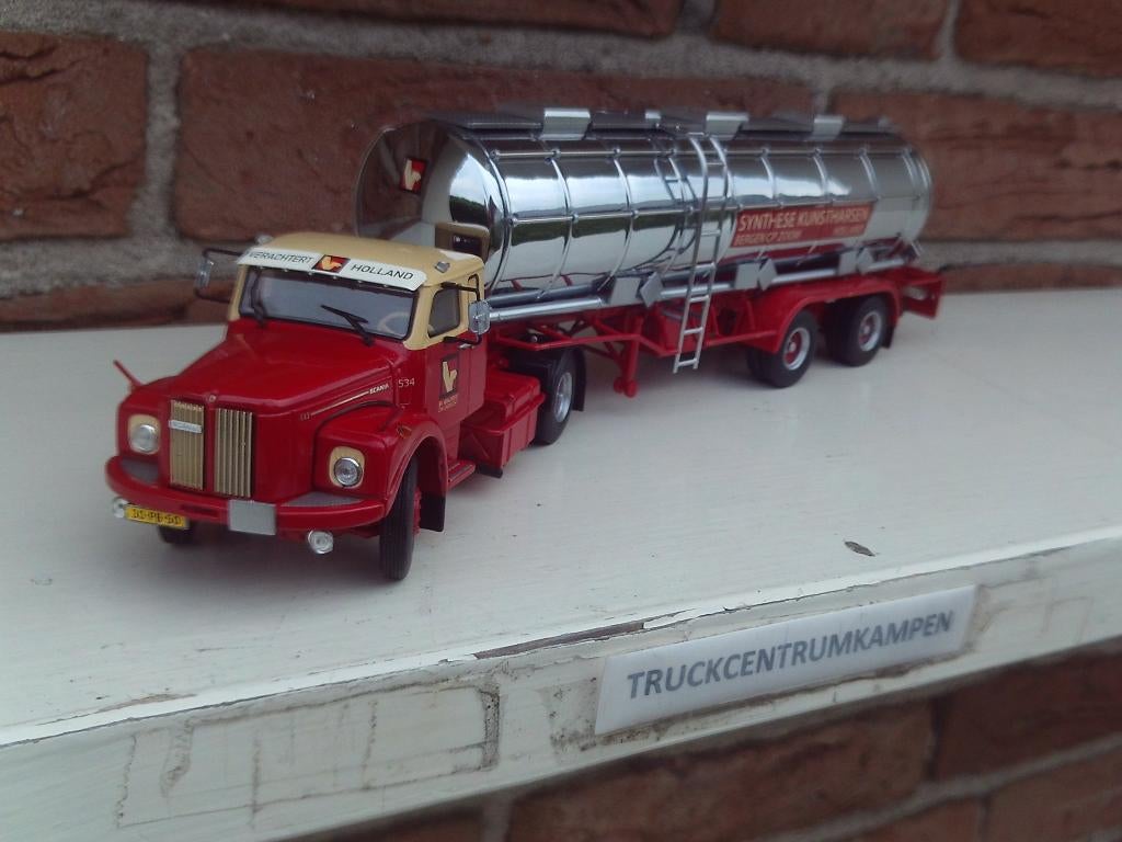 Tekno  Scania  111  van  Verachtert., Hobby en Vrije tijd, Ophalen of Verzenden, Nieuw, Bus of Vrachtwagen, Tekno
