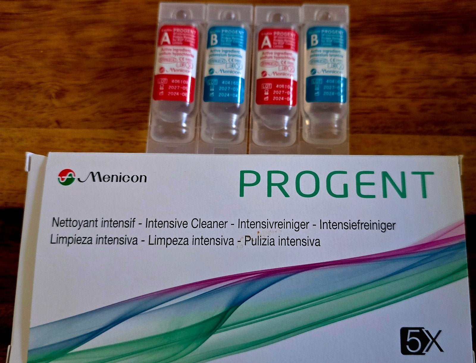 Menicon MeniCare Pure + Progent Starter Set en navulling, Ophalen of Verzenden, Nieuw, Overige typen