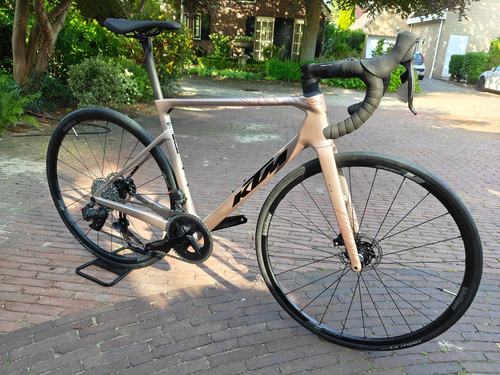 KTM Revelator Alto carbon - Sram Rival AXS 2x12 - M / 55cm, 28 inch, Carbon, Zo goed als nieuw, Meer dan 20 versnellingen