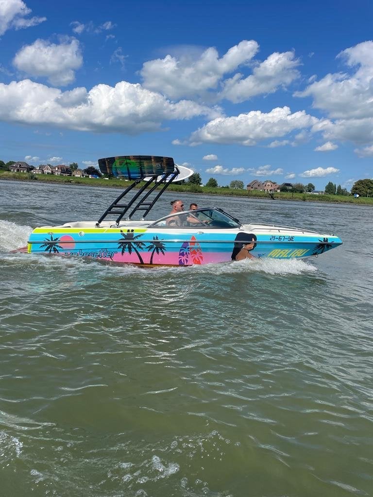 Malibu Response LXi Wakeboard Boot - Unieke Wrap!, Watersport en Boten, Speedboten, Ophalen, Overige merken, Gebruikt, Binnenboordmotor