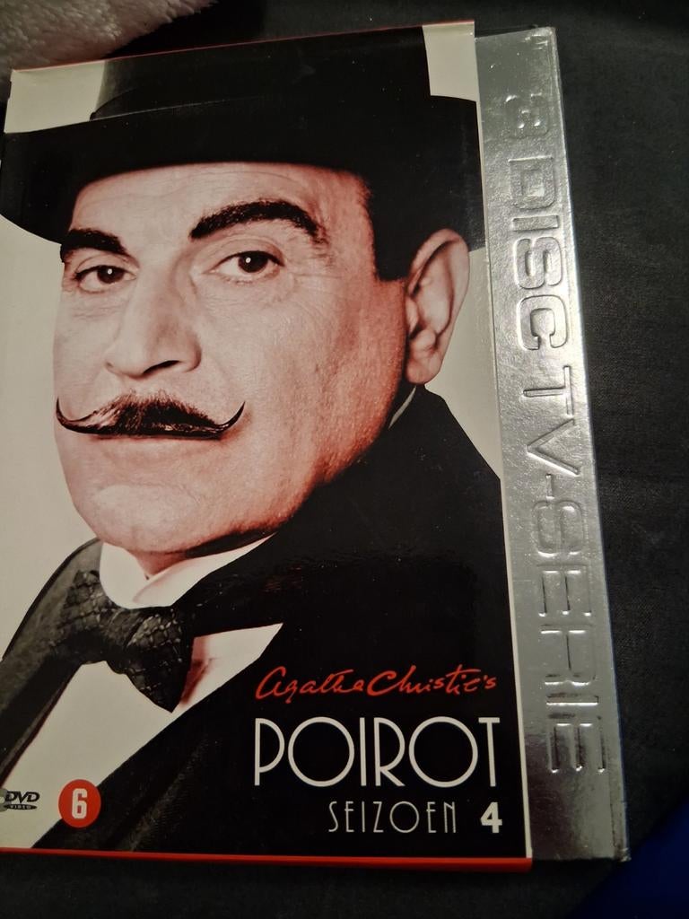 Agatha Christie's Poirot Seizoen 4 DVD Boxset, Gebruikt, Boxset, Ophalen of Verzenden, Vanaf 6 jaar