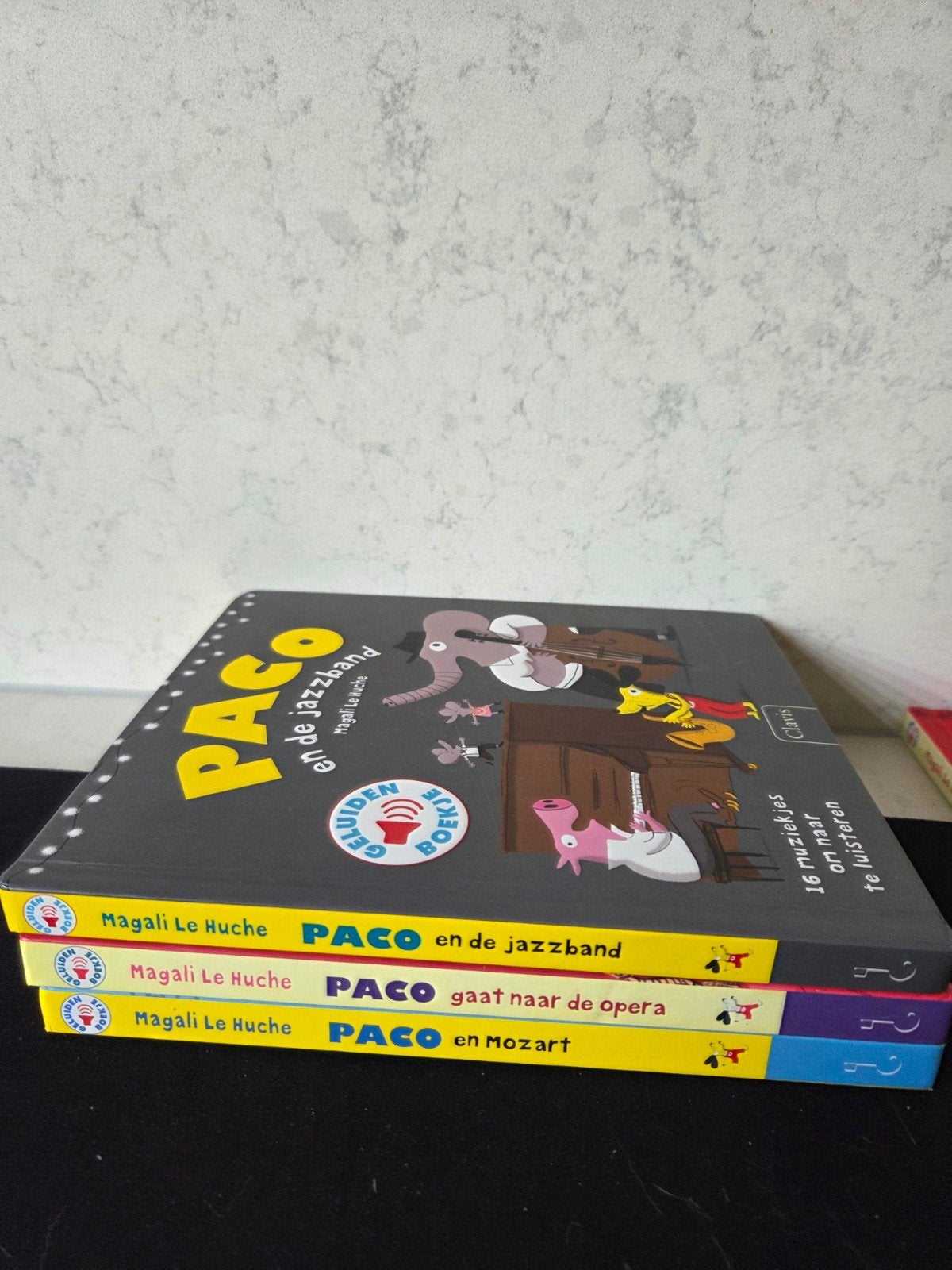 3x Paco geluidenboek - Magali Le Huche, Ophalen of Verzenden, Gelezen, 3 tot 4 jaar