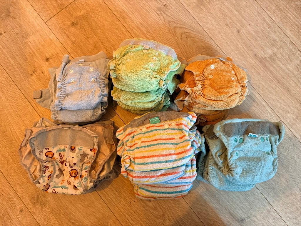 Wasbare luiers totaalpakket, Kinderen en Baby's, Ophalen of Verzenden, Gebruikt