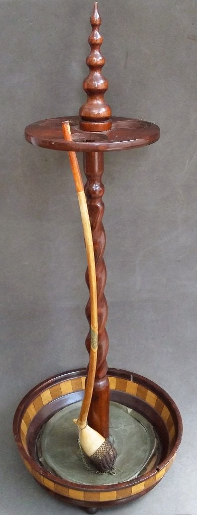 Om 1825 - 1875 Biedermeier Pijpenrek Pijp Standaard Houder, Antiek en Kunst, Ophalen of Verzenden