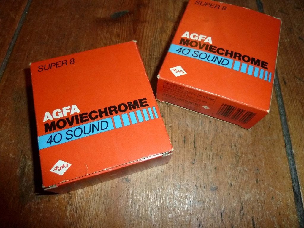 Agfa MovieChrome 40 - SOUND onbelichte film voor super8, Audio, Tv en Foto, Ophalen of Verzenden, 16mm film