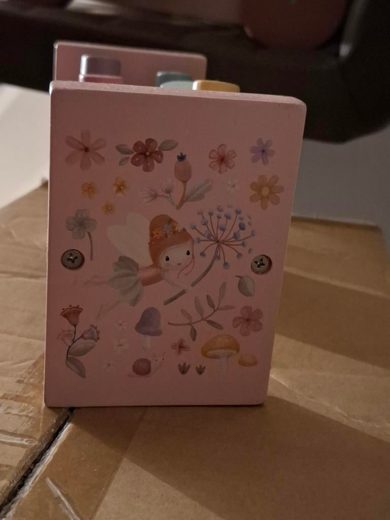 Houten hamertje tik spel met feeën thema, Kinderen en Baby's, Speelgoed | Houten speelgoed, Gebruikt, Overige typen, Ophalen