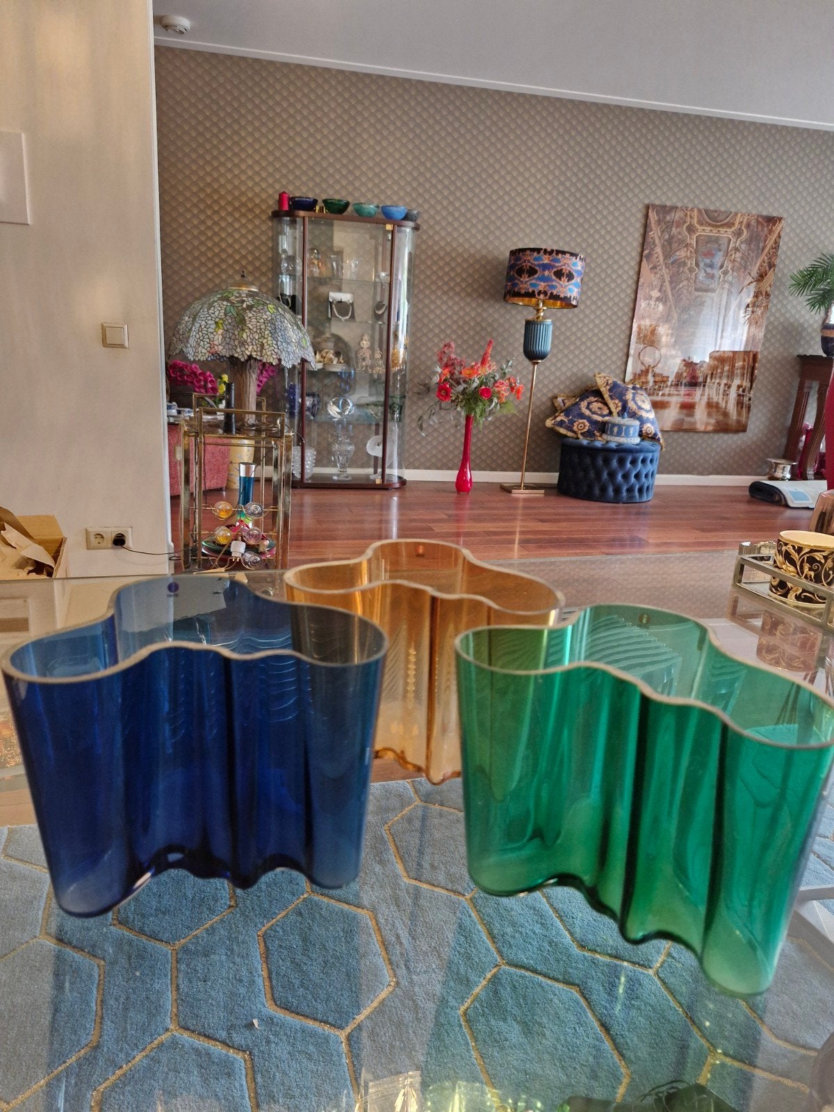 Iittala Aalto Vazen 160 mm - Limited Edition Blauw, Ophalen of Verzenden