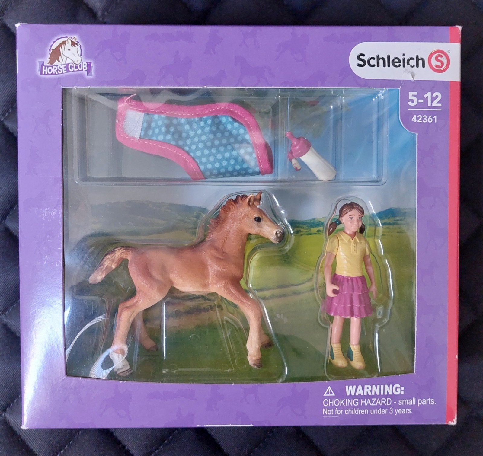 Schleich Horse Club Veulenverzorgingsset met meisje, Ophalen of Verzenden, Nieuw