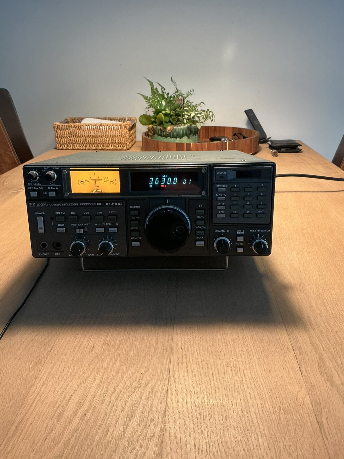 Ontvanger Icom IC-R71E, Ophalen of Verzenden, Gebruikt, Ontvanger