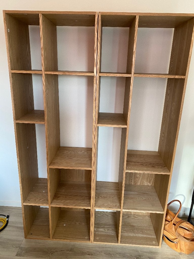 Boekenkasten, Ophalen, Met plank(en), 200 cm of meer, Eikenhout